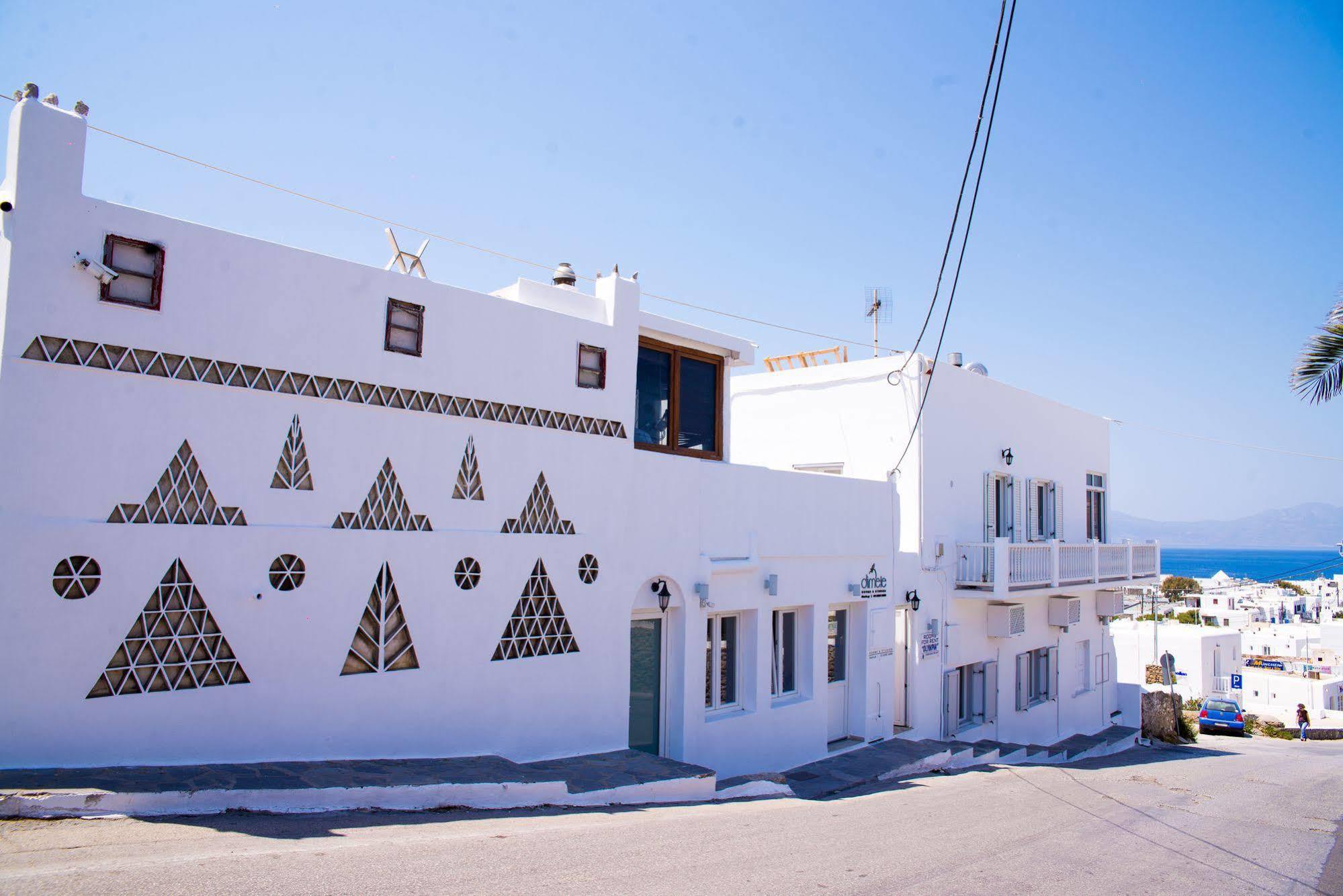 Dimele Rooms & Studios Mykonos Town Ngoại thất bức ảnh