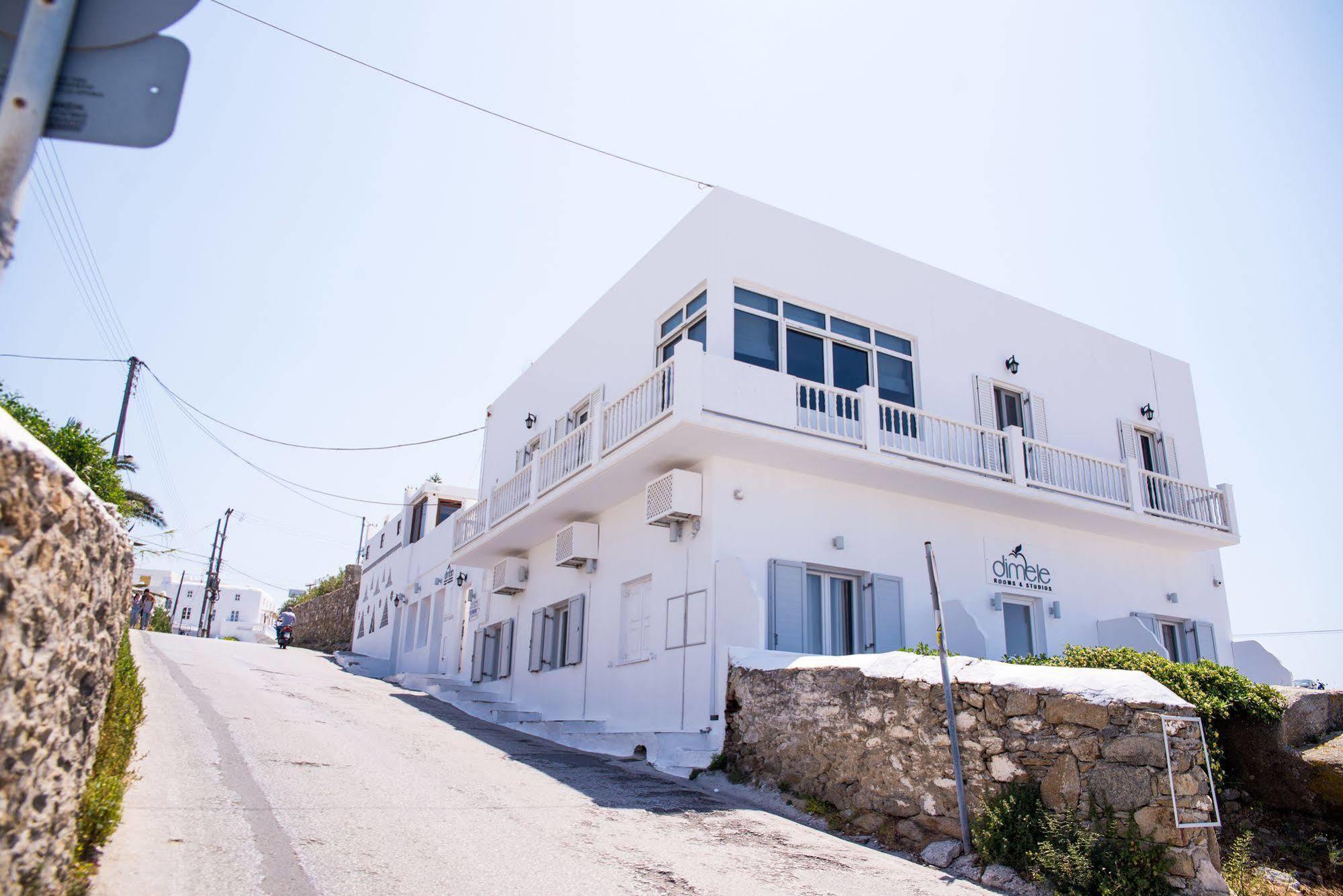 Dimele Rooms & Studios Mykonos Town Ngoại thất bức ảnh